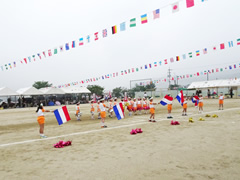 写真：運動会の様子